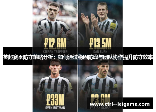 英超赛季防守策略分析:如何通过稳固防线与团队协作提升防守效率 英超赛季防守策略分析:如何通过稳固防线与团队协作提升防守效率